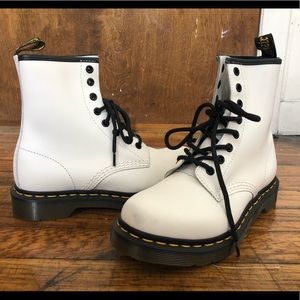 White Dr. Martens